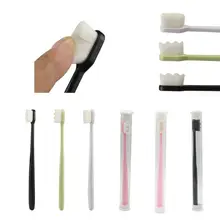 

1PC Adult Toothbrush Ultra-fine Soft Portable Travel Brush Million Nano Bristle Teeth Brushing Deep Cleaning Oral Care Brushes