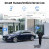 Hikvision Protocol 8MP Bullet Camera 4K PoE IR Night Vision 2-Way Audio Built-in Mic Speaker Human Vehicle Detect Surveillance 5