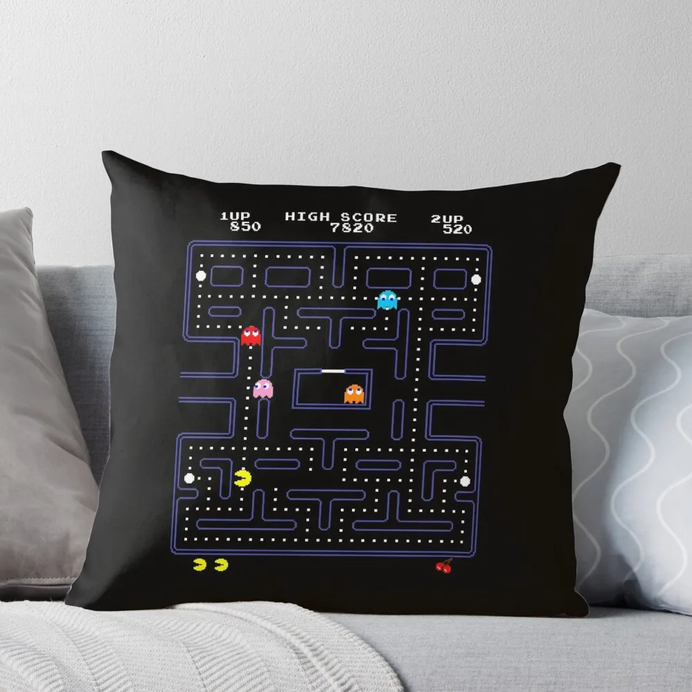 

Retro Arcade Throw Pillow Pillowcases Bed Cushions Cushion Covers For Living Room Pillow Case