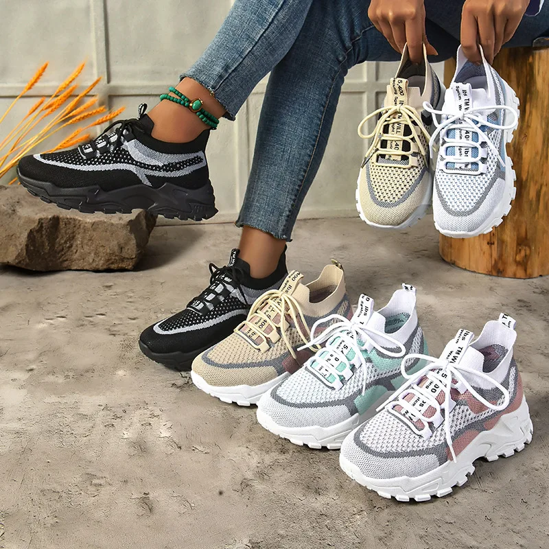 أحذية للنساء ربيع الخريف موضة جديدة مريحة عدم الان...