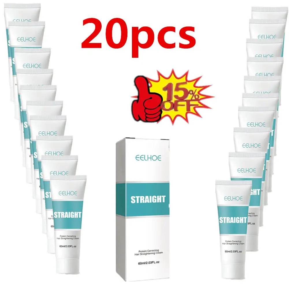 

20X Keratin Hair Straightening Cream Professional Damaged Treatment Faster Smoothing Curly Hair Care Protein Correction Cream