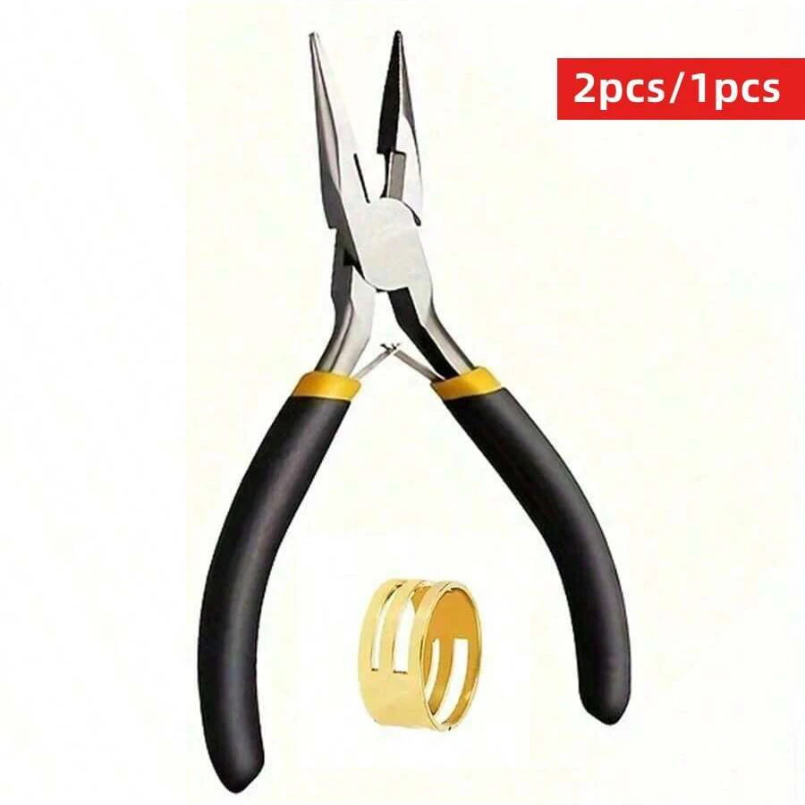 2개/1개 12cm DIY 수제 펜치, 1개의 금반지, 그리고 1개의 금반지는 다양한..