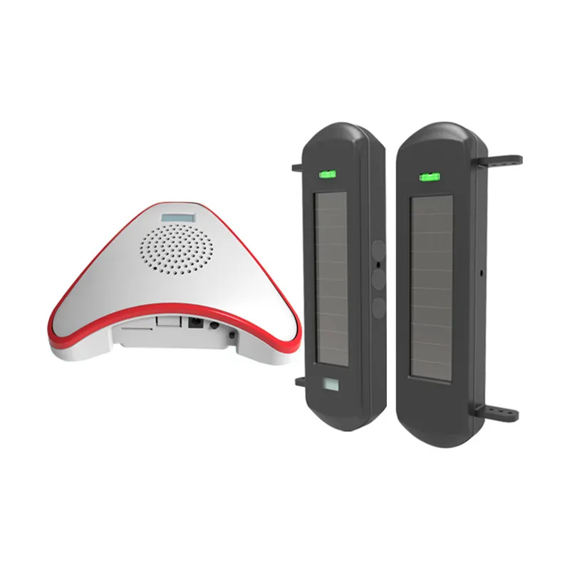 

Solar Beam Sensor Driveway Alarm System-800 Meters Wireless Range-100 Meters Sensor Range-DIY Home Security Alerts