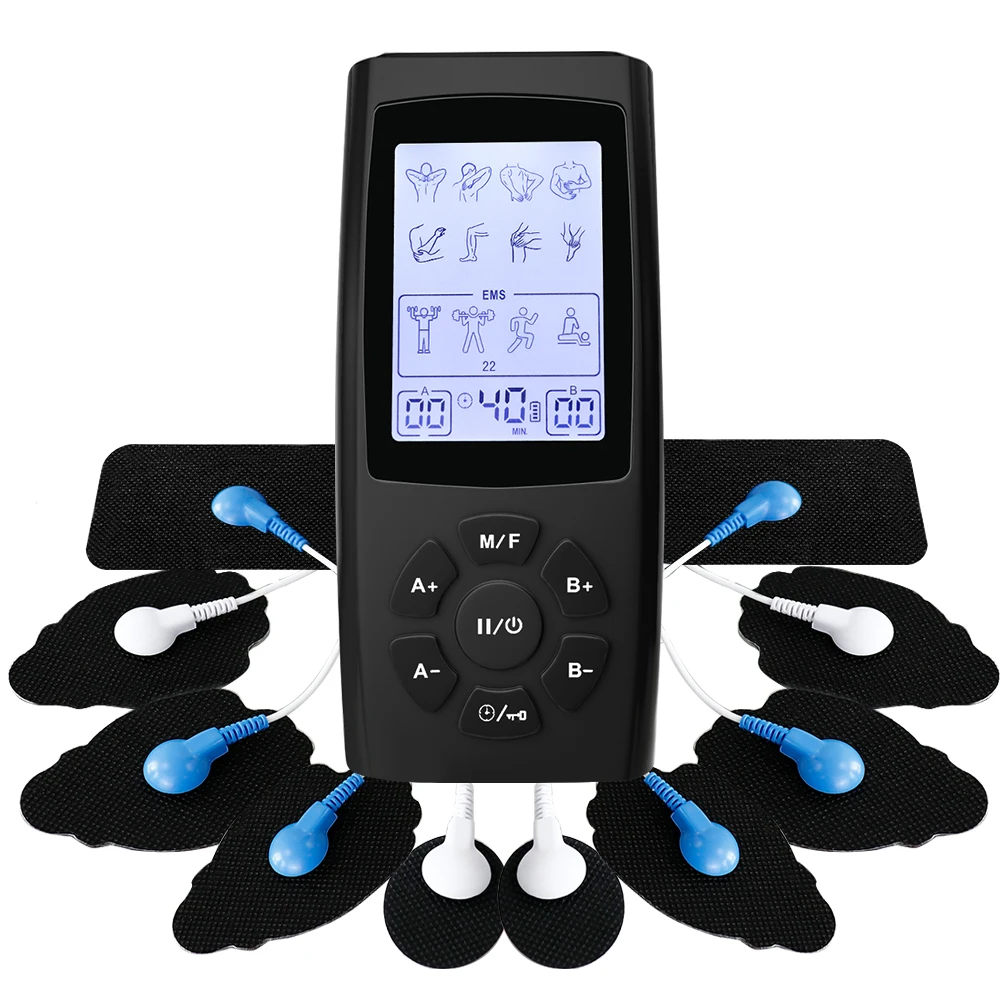 Enhanced TENS EMS Pulse Massager for Effective Pain Relief
