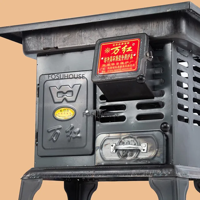 Kültéri Kimeneák Vastag Fűtési Tűzhely Tűzifa Háztartási Udvar Kerti Univerzális Öntöttvas Máglya Állvány - Image 5