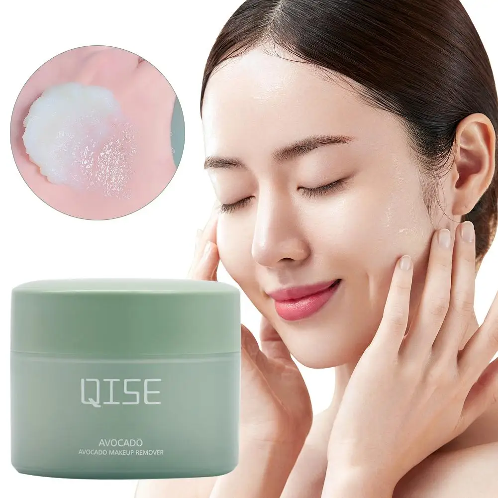 

100g Avocado Cleansing Cream Clear And Gentle Deep Remover Cleaning Potatoes Daub-type Makeup Gel Mashed Y8c9