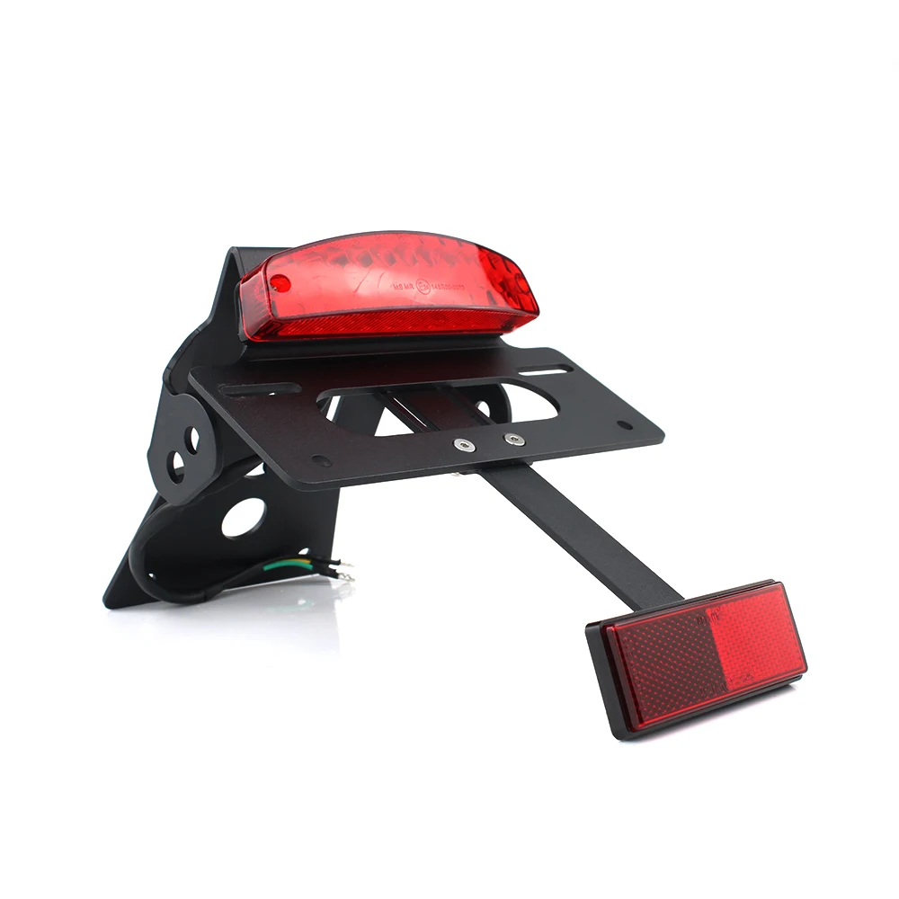 Support De Plaque D'immatriculation De Moto, Support De Plaque D' Immatriculation En Aluminium, Support De Feu De Signalisation - Auto