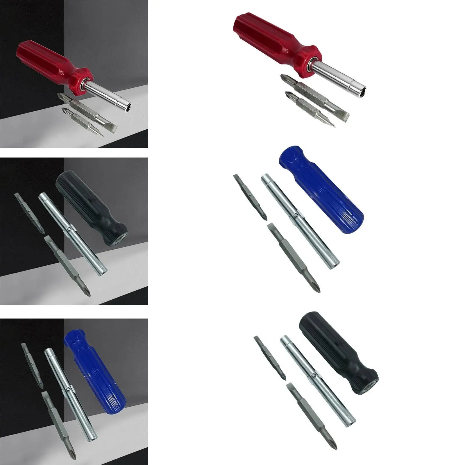 Screwdriver Set Screwdriver Multitool Multi Bit Screwdriver Set Tool for Auto Repair Home Outdoor Daily Repair Tools premium