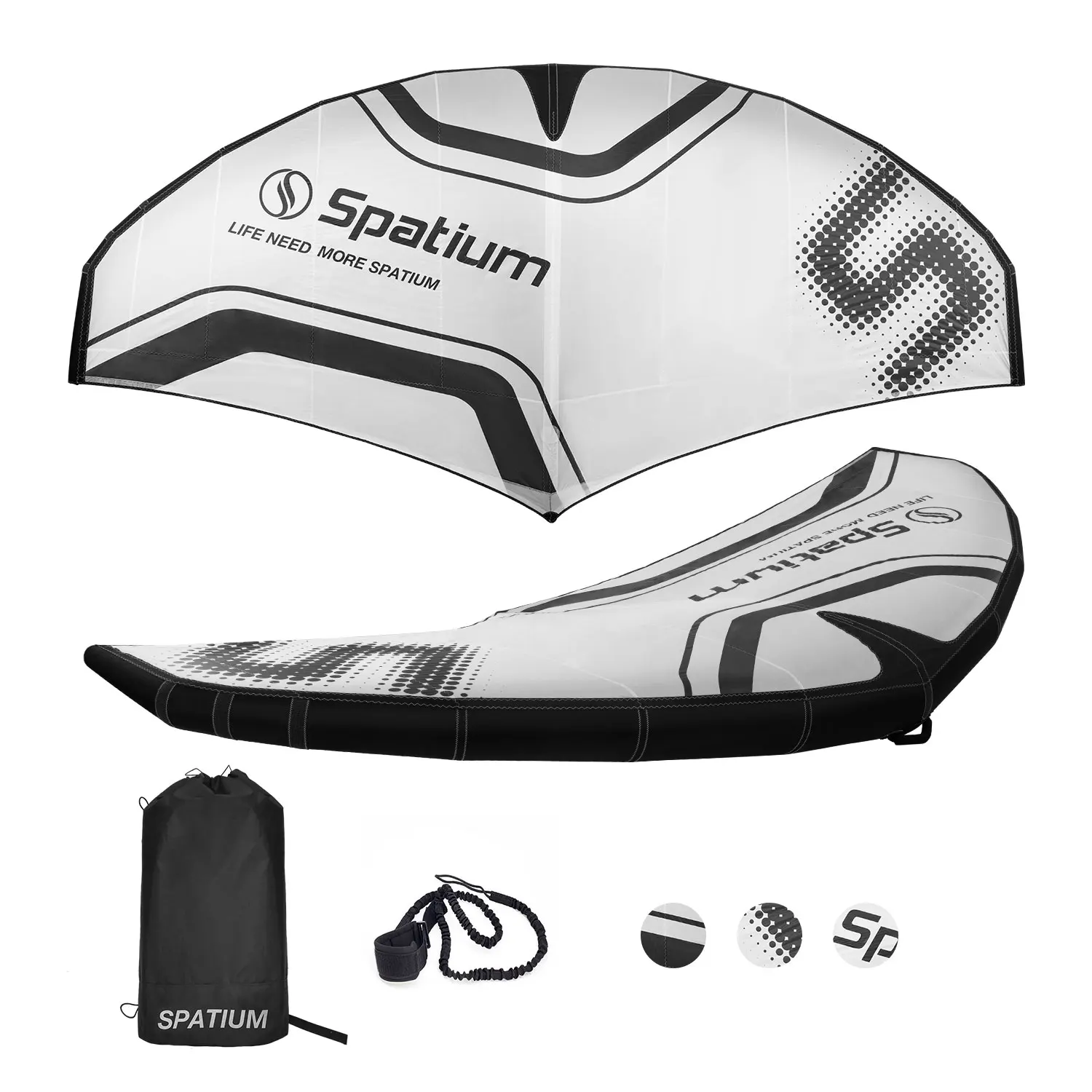 Spatium Foil Gonfiabile Ali Da Surf Hand E-Surf Wings Water Surf Foil Kite Foil Paracadute Water Snow Flying Foil Wings