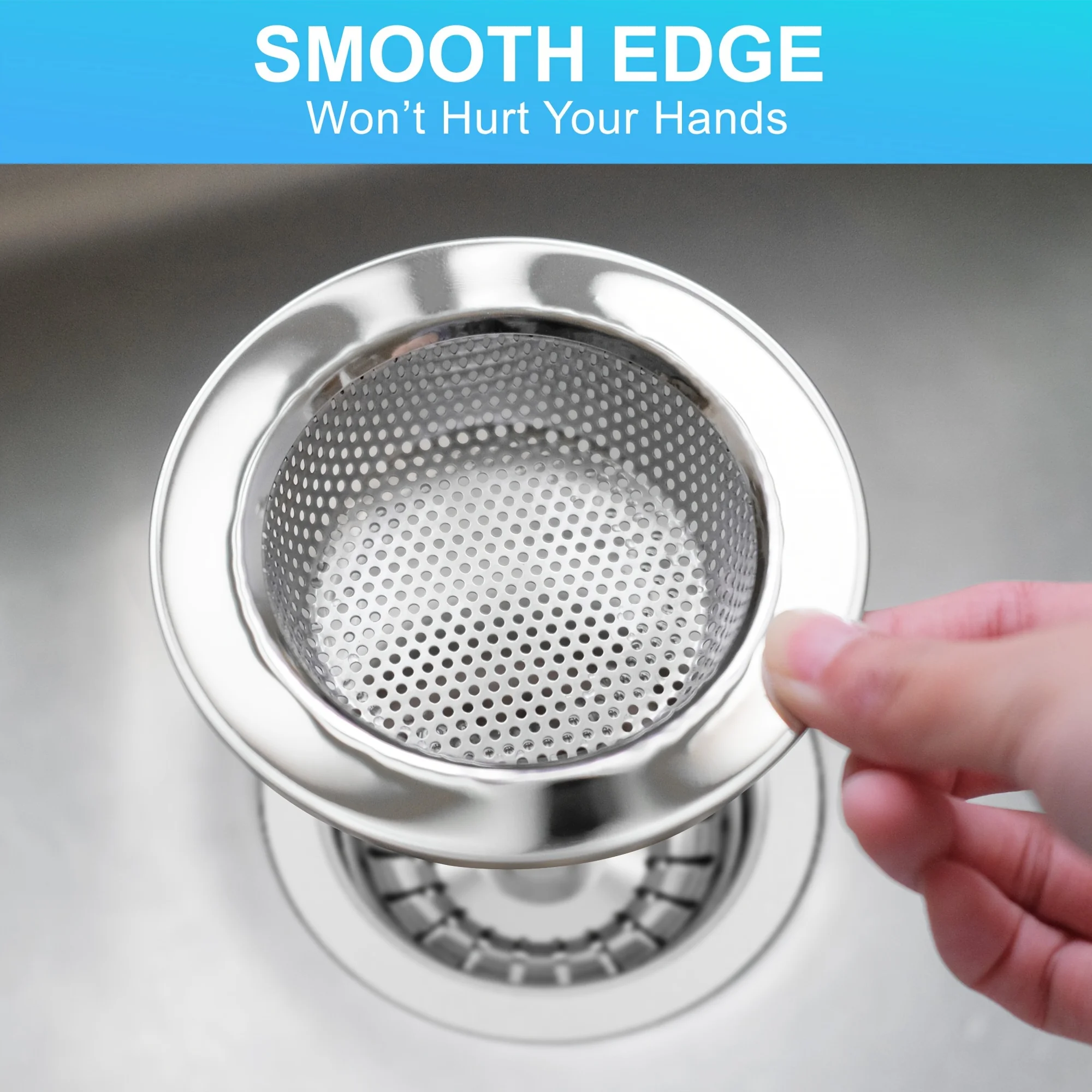 Kitchen Sink Filter Sink Strainer 4-Piece Set