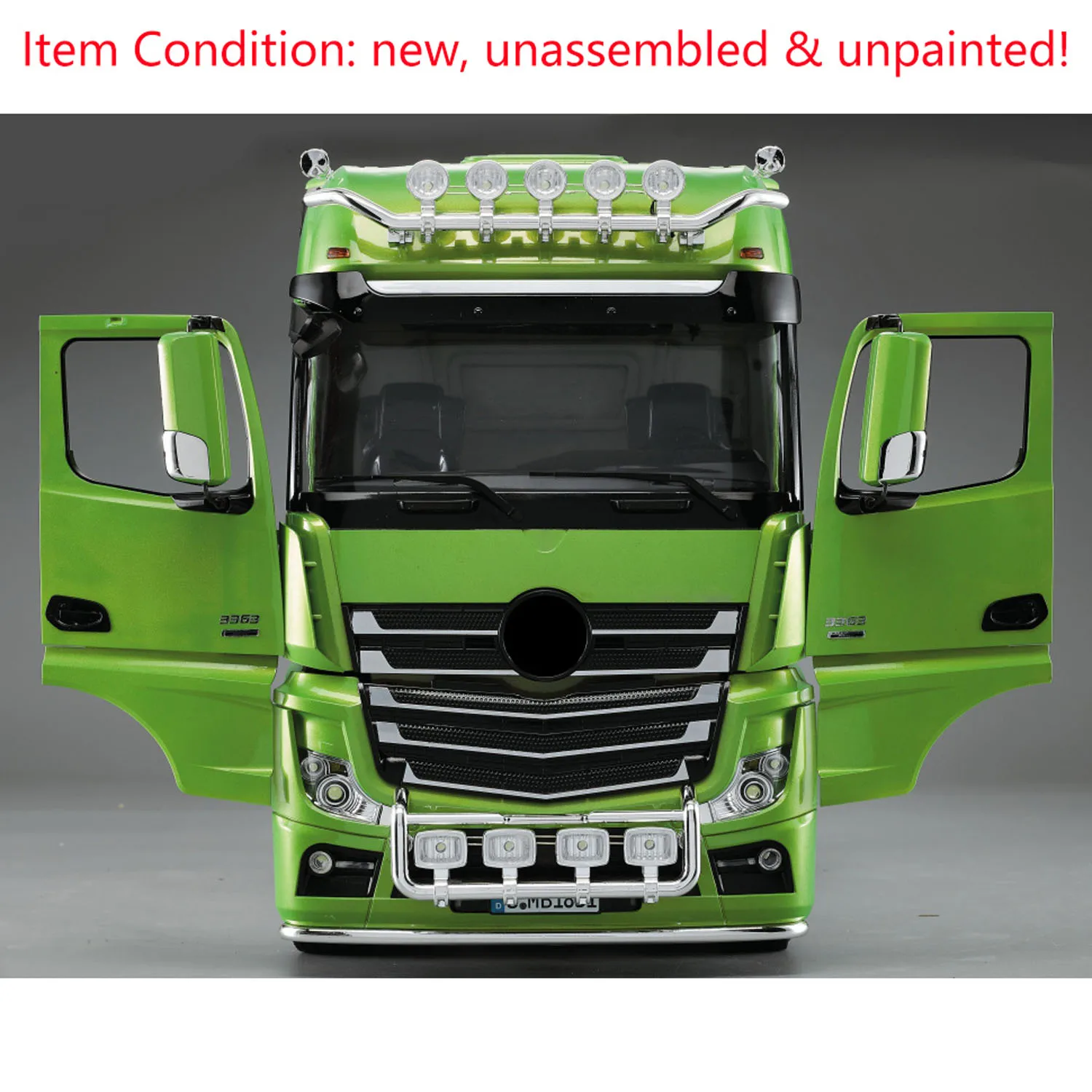 TOUCAN 1/14 KIT RC Tractor Truck 3 Axle 3363 6*4 Remote Control Model Motor ESC Radio THZH0688-SMT2 4