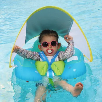 Baby Swimming Ring Newborn Baby Float Inflatable Kids Swimming Pool Accessories Infant Circle Inflatable Raft Children's Toy 3