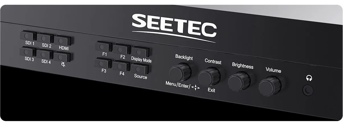 ATEM156S-CO 15.6 Inch Multi Camera Broadcast Carry-on Monitor D LUT HDR Waveform