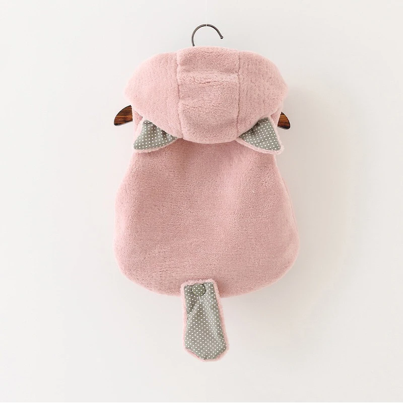 Description Picture 5 of itemIrcomll Grils Vest Boys Top Bape Waistcoat Fall Winter Hooded Plush Soft Children's Coat Girl Clothes Kids Outfits Jacket