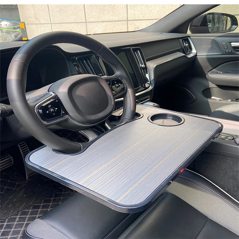 

For Tesla Model 3 S X Y Car Steering Wheel Holder Tray Laptop Desk Eat Work Food Goods Table Writing Bracket Plate Accessories