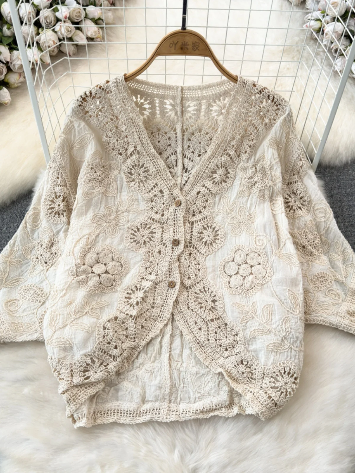 Crochet Blusas Boho Chic Mujer Korean Fashion Summer Womens Tops