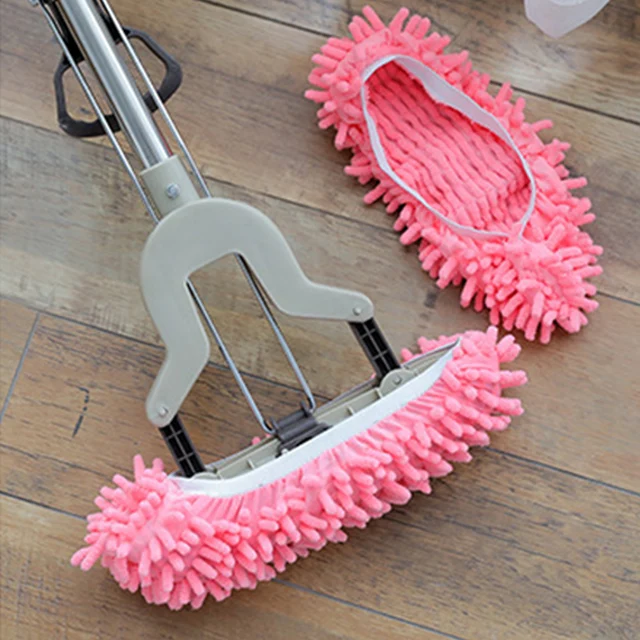 Washable Lazy Mopping Slippers Microfiber Cleaning Floor Dusting Slippers  Detachable Mop Shoes Household Floor Cleaning Tools - AliExpress