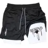 Anime Performance Shorts Toji Printed Men GYM Casual Sports Shorts Workout Running Mesh 2 In 1 Sport Short Pants 3