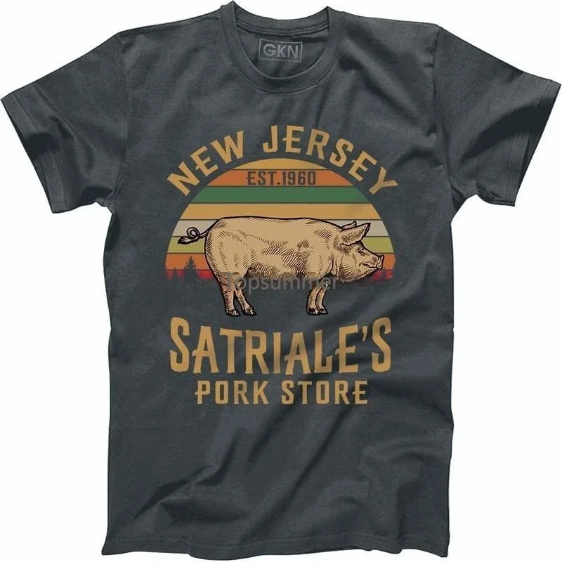 

Clothing Satriales Pork Store Vintage Retro T Shirt Sopranos 7979