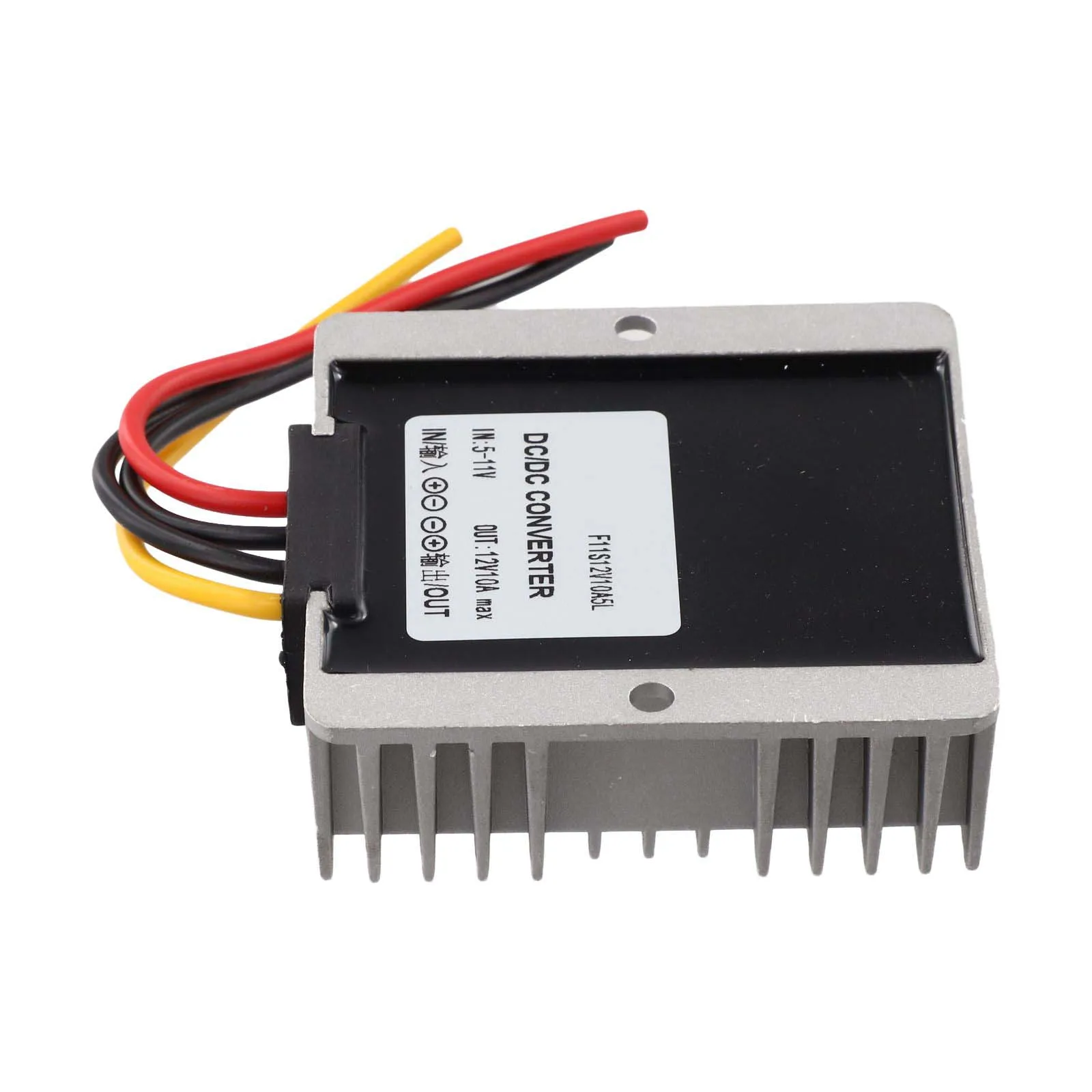 10A DC 전력 변환기 6V에서 12V 승압 120W, 자동차, 보트 및 산업 장비용 충격 방지 및 과부하 보호 기능 포함