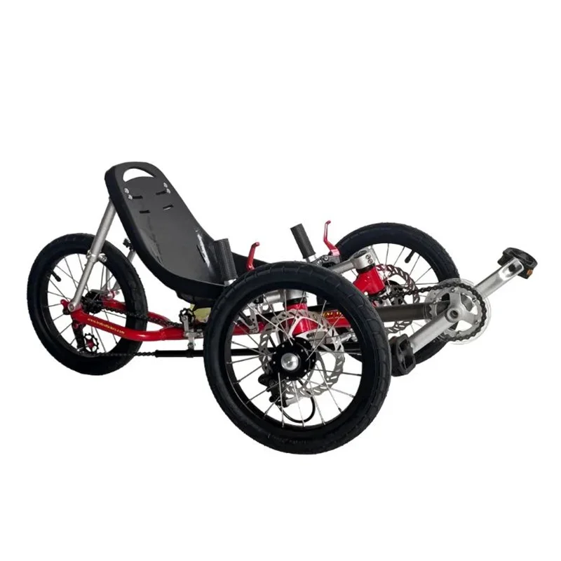 

Tong Recumbent Bicycle Three-Wheel Front and Rear Tourist Cycling Lying Cycling Break