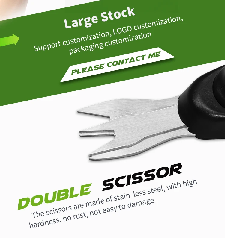 Electric Scissors For Garden And Plant Shears, Flower Cutter With Variable Speed Control & High Carbon Blades