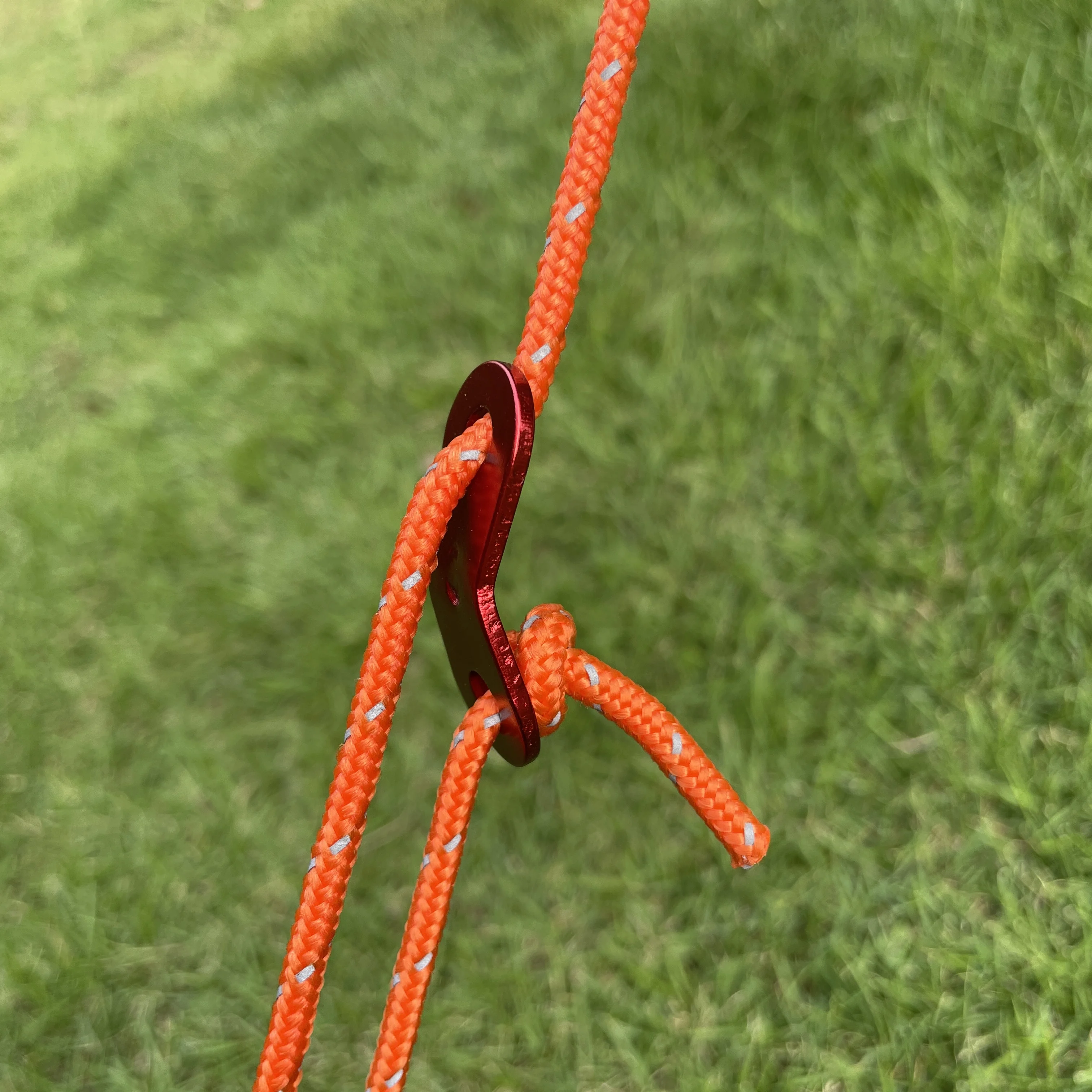 12/18pcs 5m 4mm Tent Wind Rope Buckle Hook Reflective Rope Tensioner Adjustable Aluminium Alloy Cord outdoor tent ropes camping tent accessories camping tent fasteners tent rope tightener