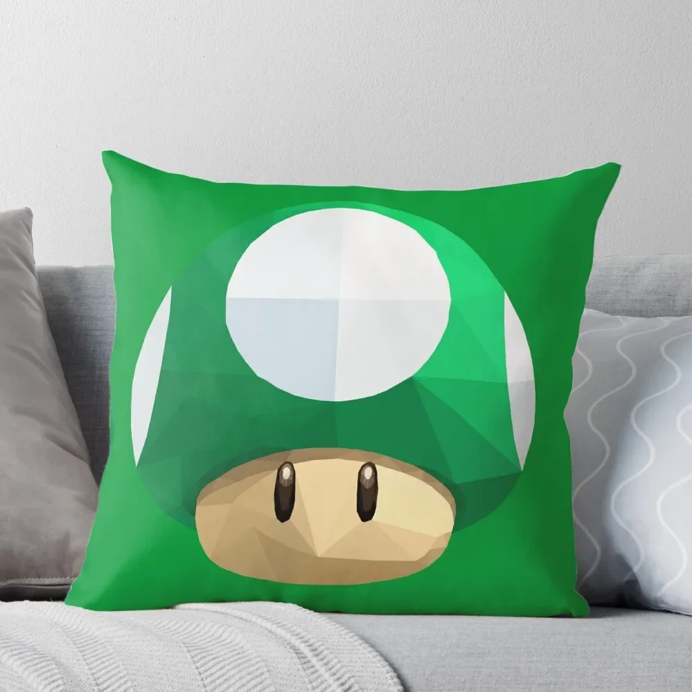 

1 Up Mushroom Throw Pillow Couch Cushions Sofa Cushion Luxury Living Room Decorative Cushions ornamental pillows for living room