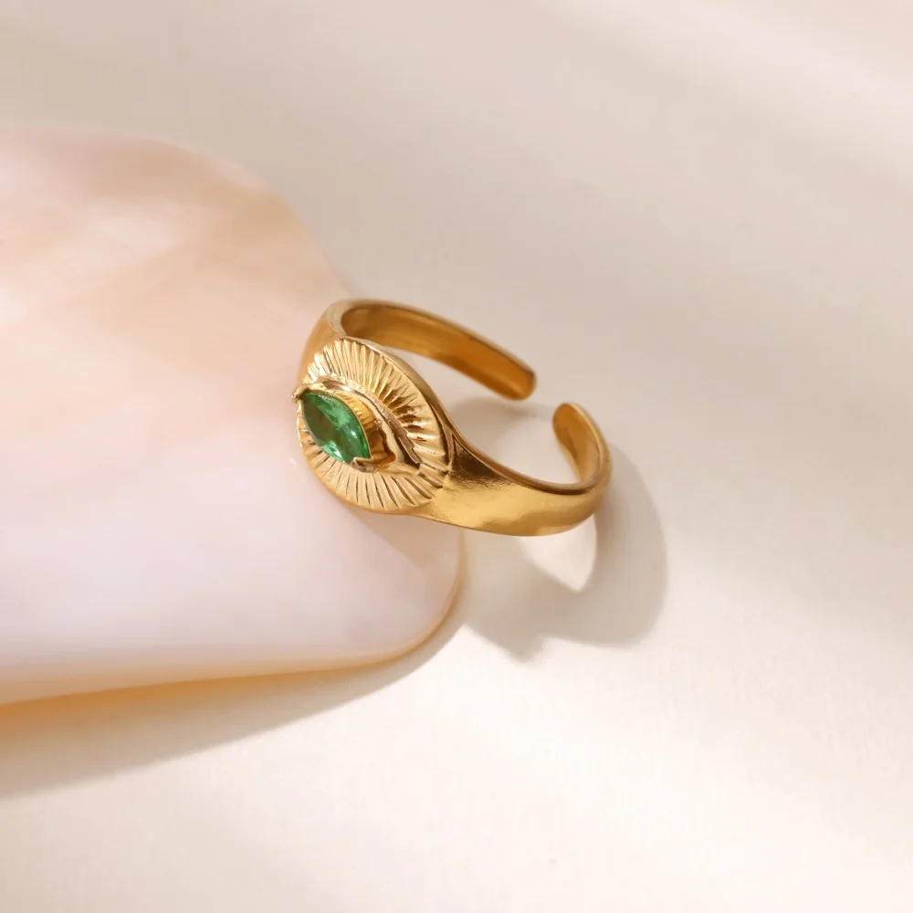 Zircon Stainless Steel Eye Design