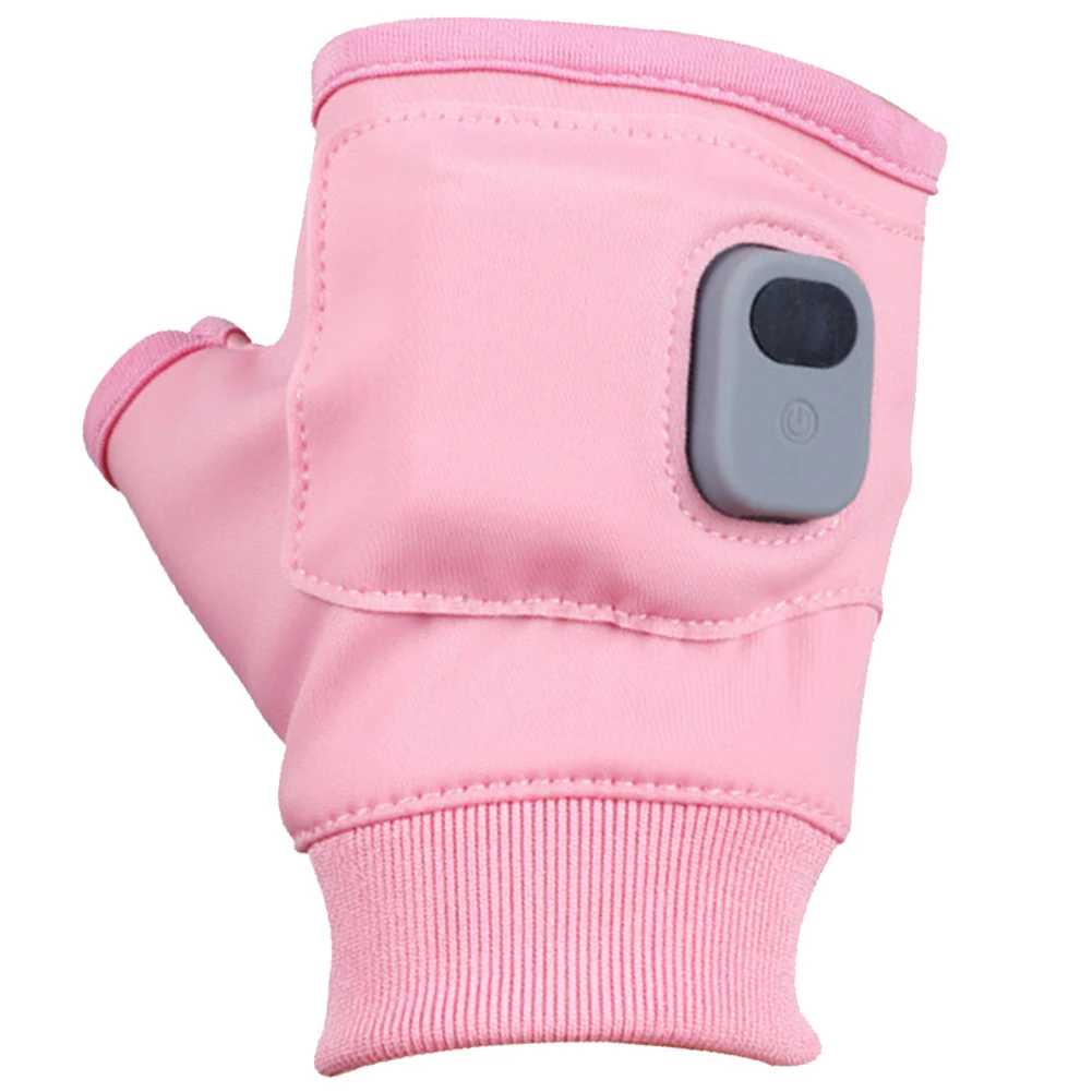 Rechargeable Heated Gloves Windproof Touchscreen for Outdoor Hiking Cycling