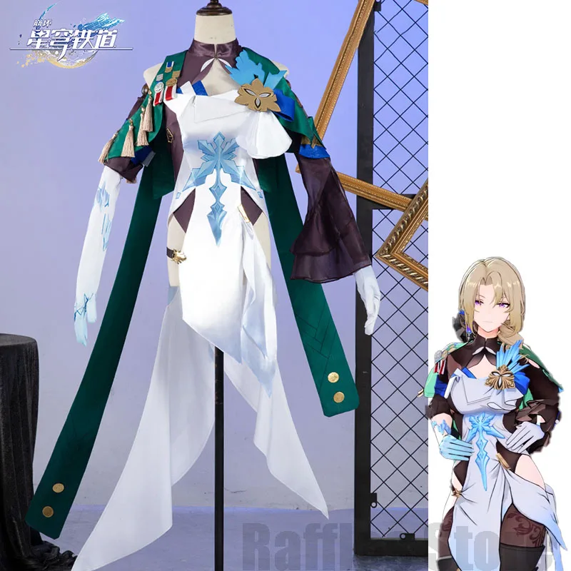 

Cocolia Cosplay Costume Honkai Star Rail Cocolia Cosplay Clothes Dress Suit Leggings Uniform Halloween Party Costume Women