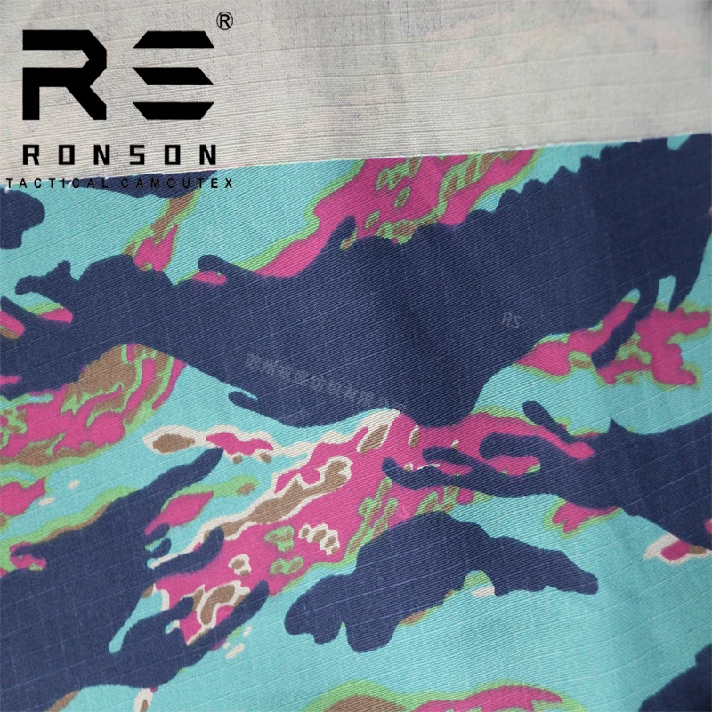 50% Nylon 50% Cotton Ripstop fabric MIAMI Camouflage NYCO5050 tactical fabric for uniform
