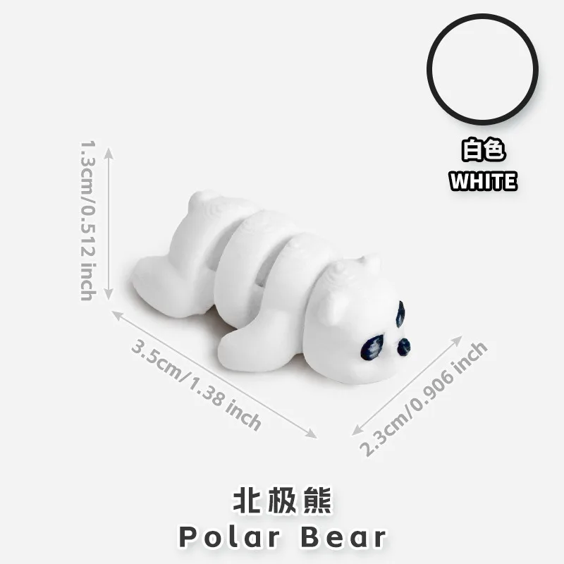 SET RANDOM animaletti Snodabile 3D da 4cm gadget per feste, eventi, natale o bomboniere 20 SET RANDOM animaletti Snodabile 3D da 4cm gadget per feste, eventi, natale o bomboniere - immagine 16