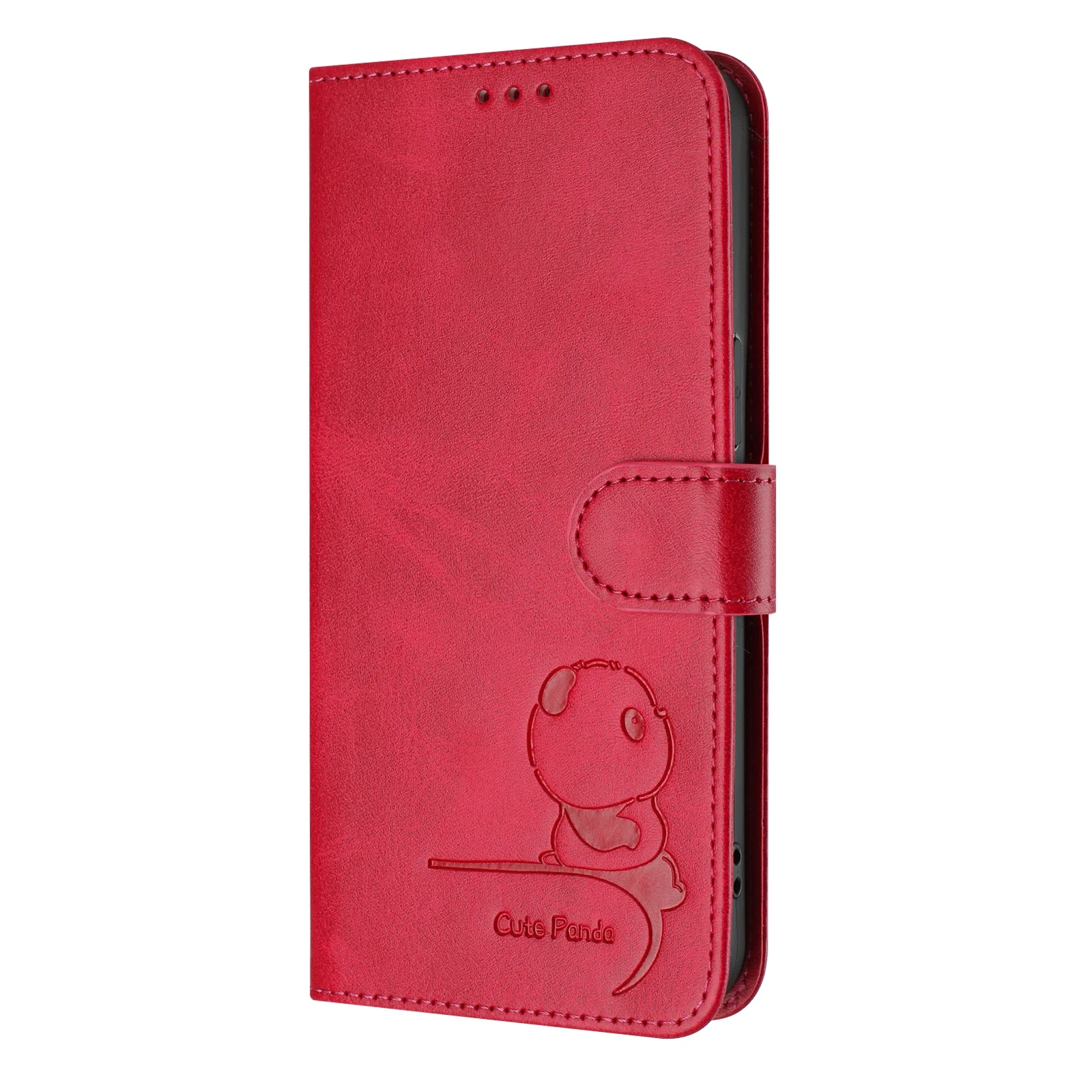 Adorable Panda Flip Case with RFID Leather Wallet and Card Slots