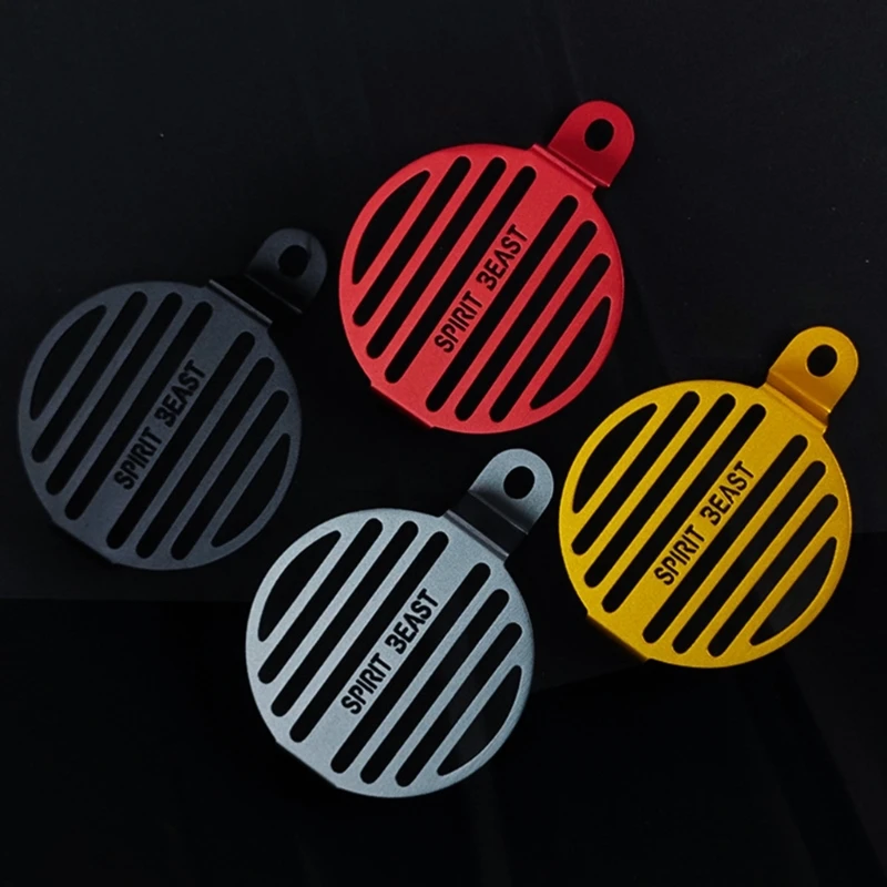 

Стильная защита звукового сигнала Передняя защита звукового сигнала Стильная защита для вашего мотоцикла Идеально подходит для и