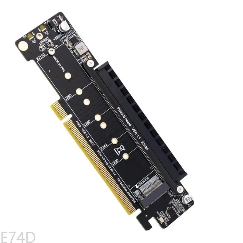 E74D PCIE4.0 Channel Split Expansion Card 8+4+4 for Enhanceds Performances