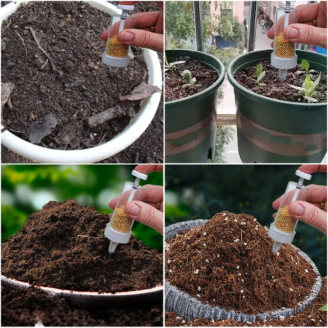 Mini Vetőmag Adagoló Kerti Vetőgép Ültetvény Szerszám Palánták Zöldségmag Kézi Tartozékok Új Kiegészítők - Image 4