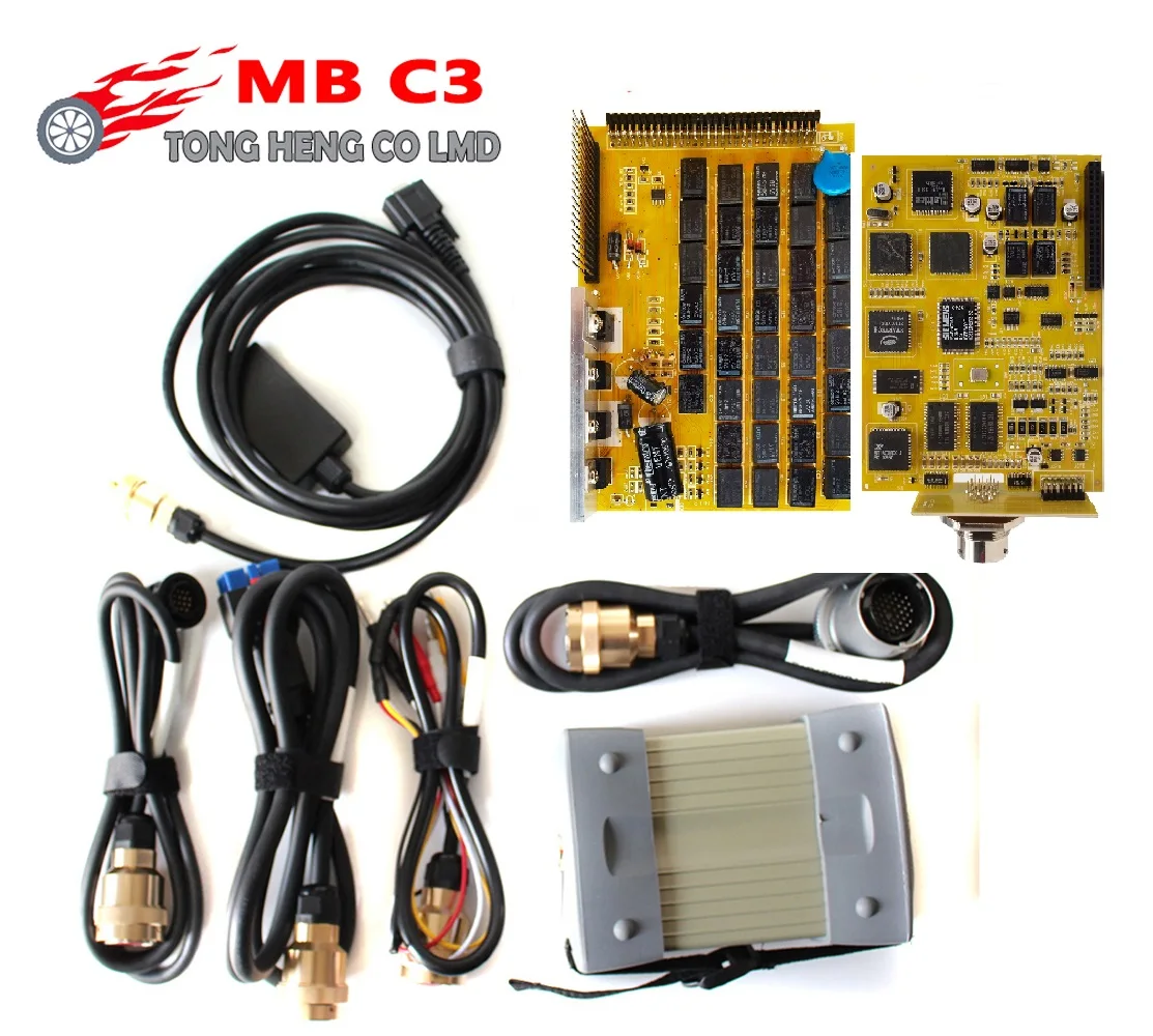 MB Diagnostic Tool Star C3 Multiplexer Tester With NEC Relays without cables 