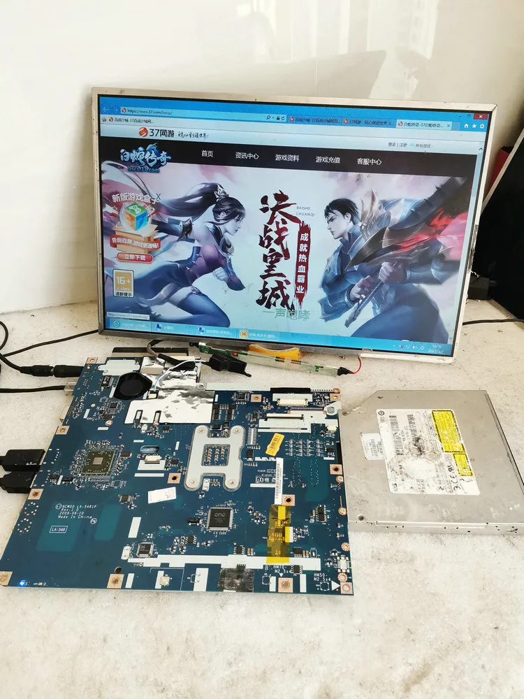 Para Acer Aspire 5517 5532 5516 Laptop Motherboard Mbpgy02001 E627.