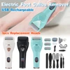 Electric Pedicure Foot File,3pcs Heads Electric Foot Callus Remover Tool Heels Hard Skin Foot File Grinder Sander,Exfoliator 1