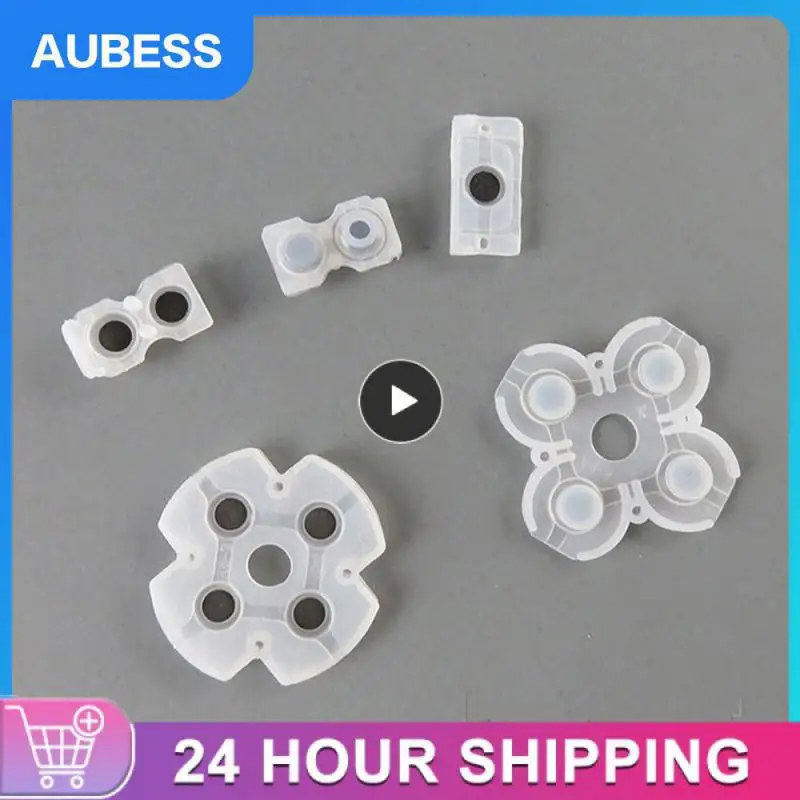 

Мягкая резиновая запасная деталь, клейкая кнопка для клавиатуры для 4 контроллеров, аксессуары для геймпада