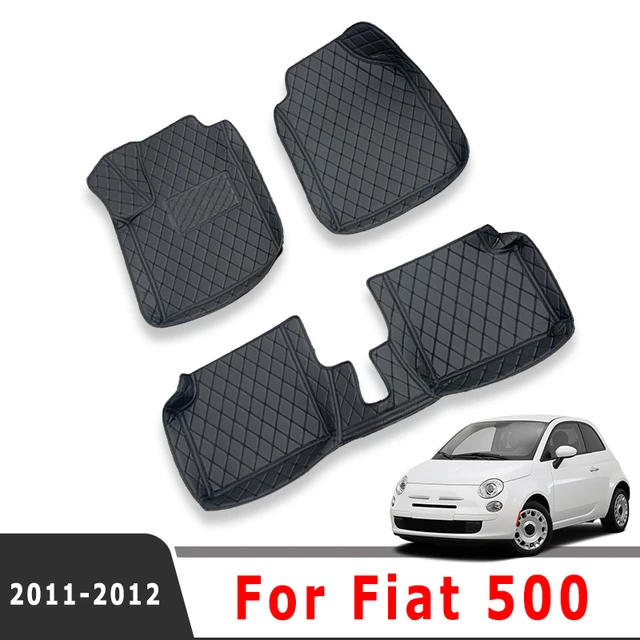Car Floor Mats For Fiat 500 2011 2012 Carpets Foot Rugs Custom Auto Interior Accessories Cover Replacement Product Automobiles 1