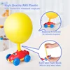 Kid's Balloon Power Starter Car Balloon Air Inflator Hand Push Mini Plastic Air Power Balloon Racing Car Toys Gift for Children 3