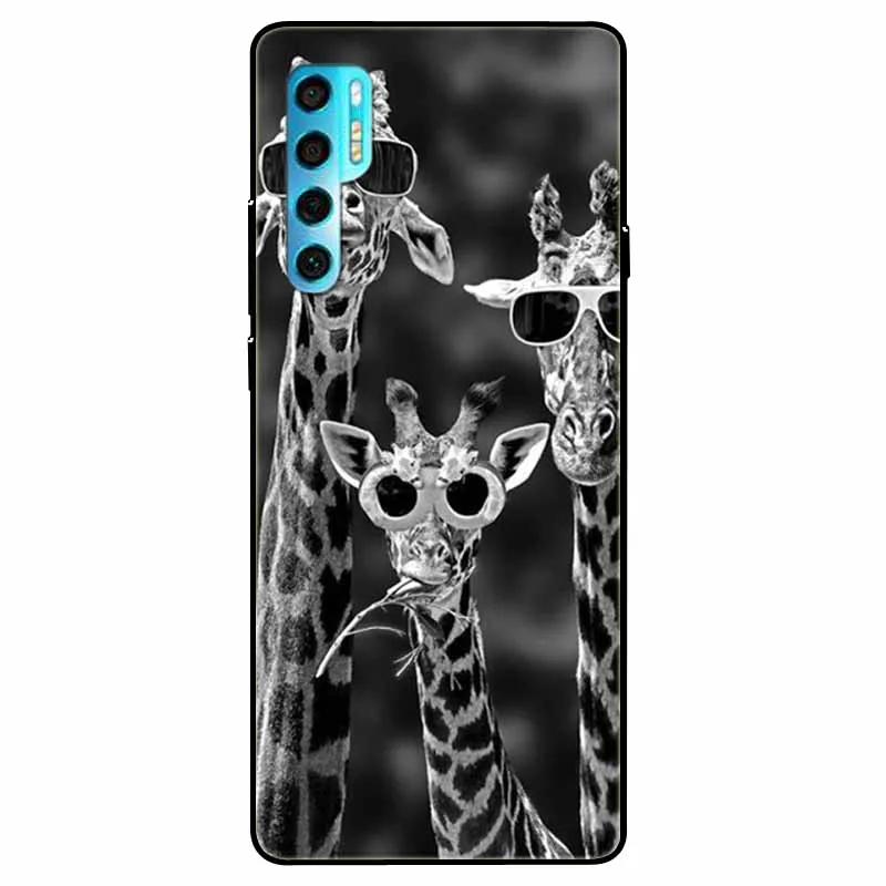Soft Silicone Wolf Lion TPU Back Case - Protective Cover