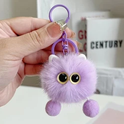 Adorable Plush Kitten Keychain for Women - Soft and Cute Accessory for Bags and Purses, Charming Kawaii Gift (05)