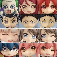  （only face）GSC Clay man accessory dismemberment face doll accessories 