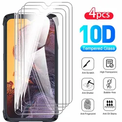 4PCS Tempered Glass Screen Protector Set with Protective Film Cover for Cubot3 (4PCS)