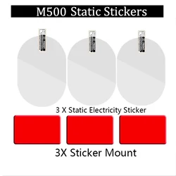 For 70mai Dash Cam M500 Dash Cam Smart Film and Static Stickers for 70mai M500 Car DVR film holder 3pcs
