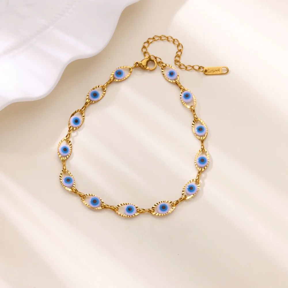 ANAZOZ Cavigliera Donna Acciaio Inossidabile,Cavigliera Catena con Zirconia Cubica e Lettera A Cavigliera 30 CM Cavigliere Oro Donna