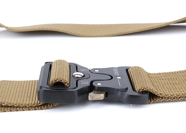 군사적 견고성, 편안함, 다양한 기능을 갖춘 SWAT 육군 벨트